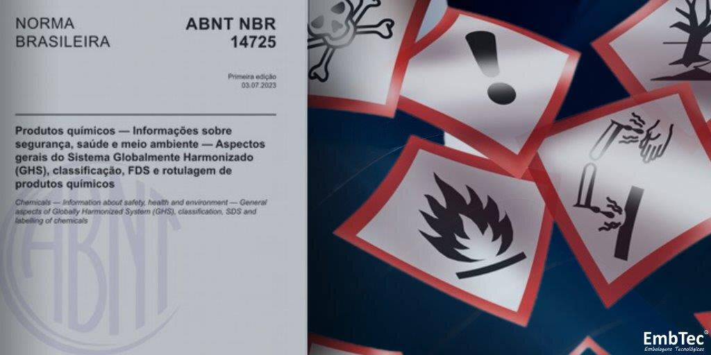 Inscrições abertas - Treinamento online ABNT NBR14725/2023 FDS/FISPQ