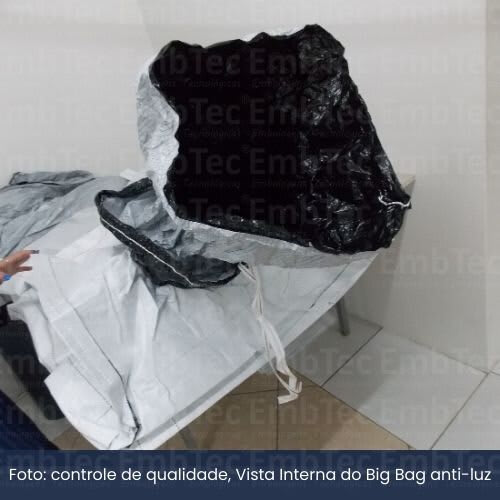 controle de qualidade big bag backout